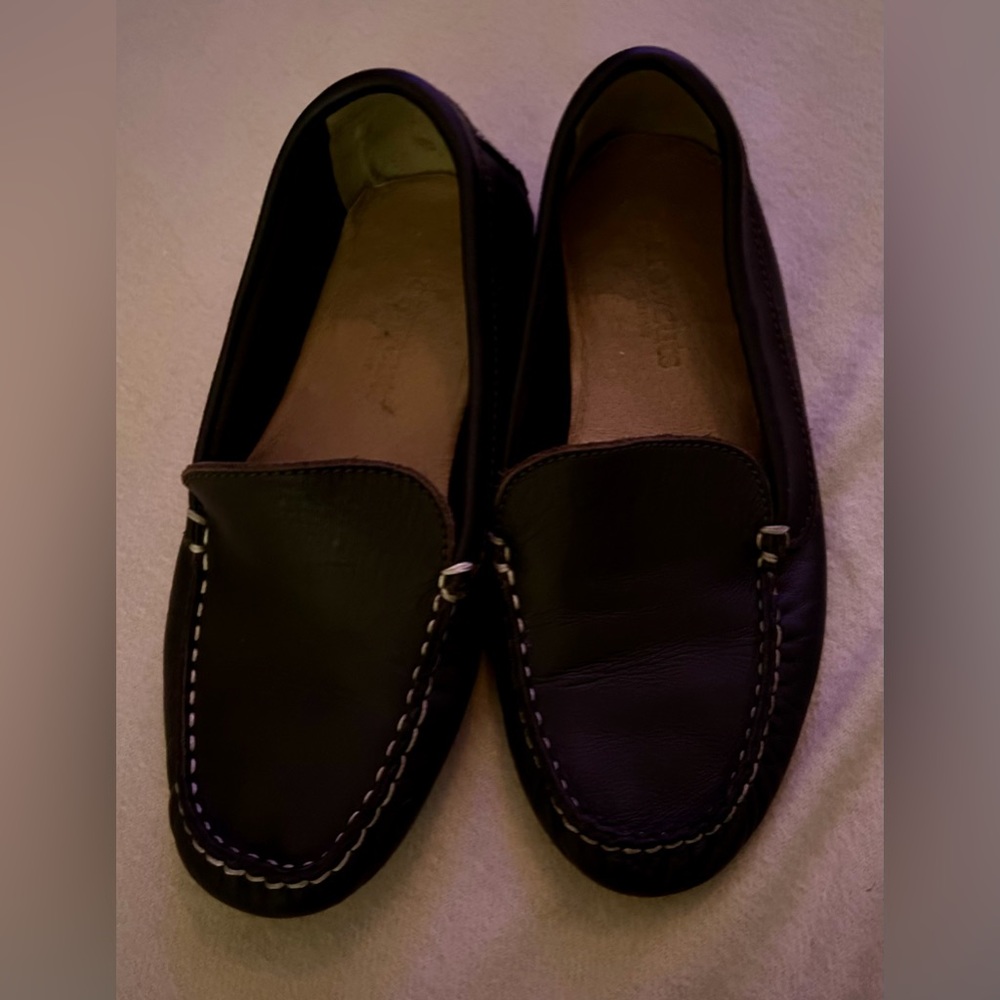 Crewcuts Classic Leather Loafer/Moccasins